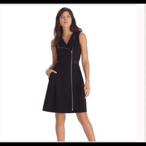WHBM moto dress